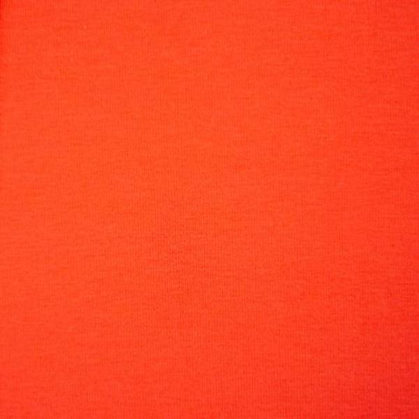 Swafing Vanessa FS25 Baumwoll Jersey Uni Orangerot 425